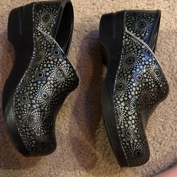 Dansko Multicolor Patterned Clogs - Picture 4 of 10